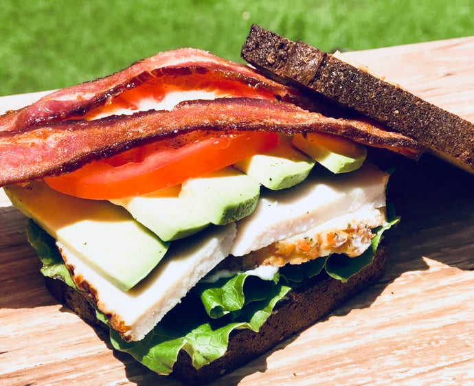 paleo club sandwich